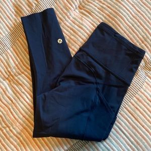 Lululemon 21” Navy Leggings